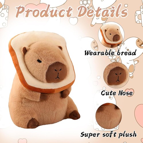 23cm cute capybara - cute, plush